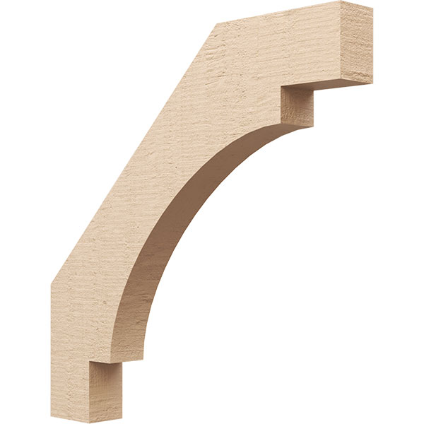 Ekena Millwork BRCUR04X34X34MRCRCPR