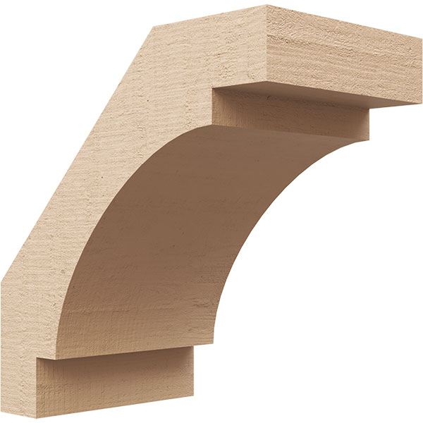 Ekena Millwork BRCUR06X10X10MRCRCPR
