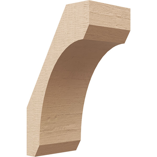 Ekena Millwork BRCUR04X06X10LECRCPR