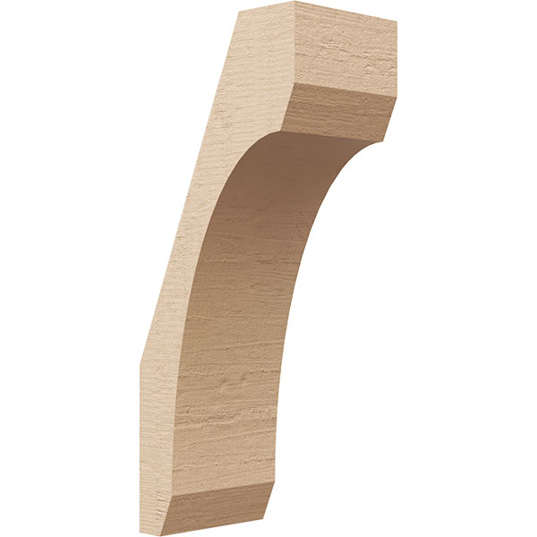 Ekena Millwork BRCUR04X06X14LECRCPR