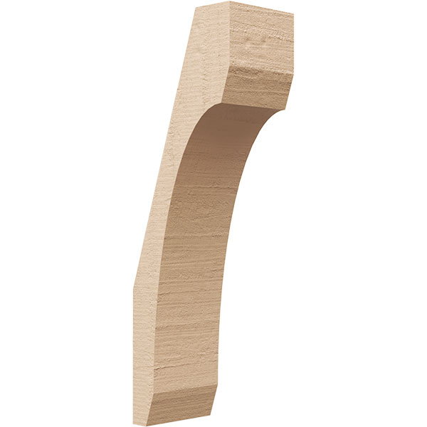 Ekena Millwork BRCUR04X06X18LECRCPR