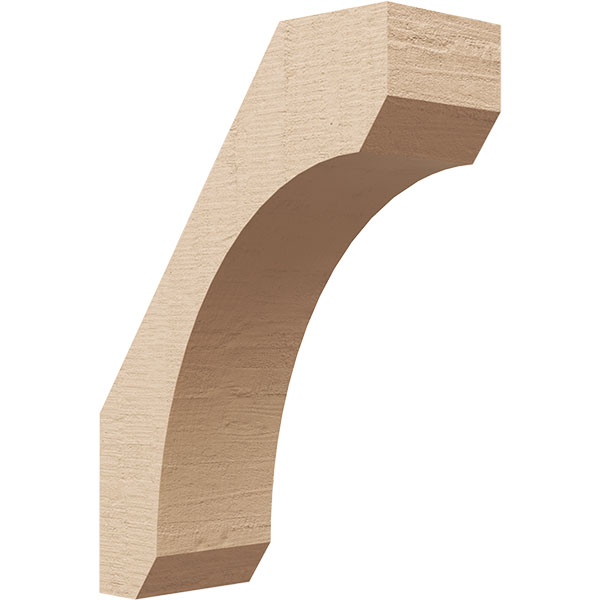 Ekena Millwork BRCUR04X10X14LECRCPR