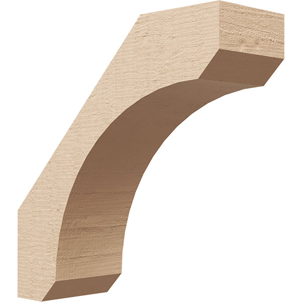 Ekena Millwork BRCUR04X12X12LECRCPR