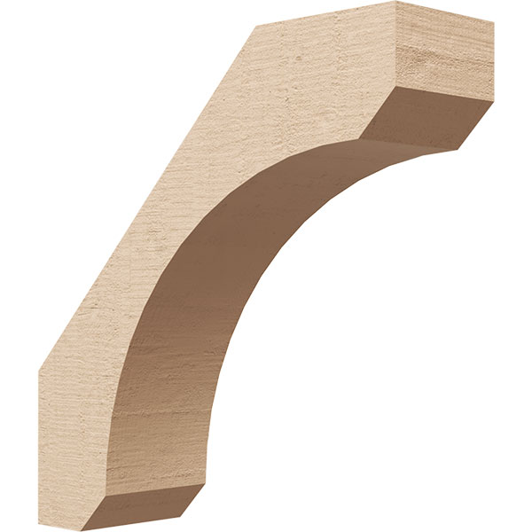 Ekena Millwork BRCUR04X14X14LECRCPR