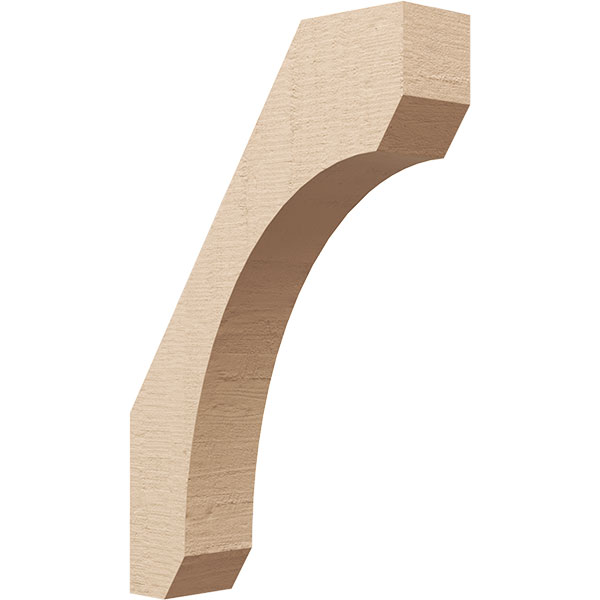 Ekena Millwork BRCUR04X16X24LECRCPR