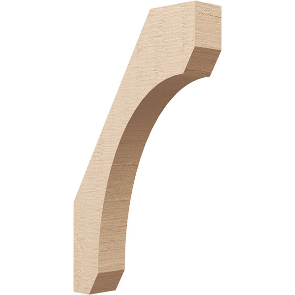 Ekena Millwork BRCUR04X18X30LECRCPR