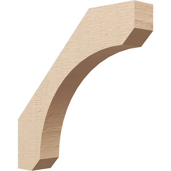 Ekena Millwork BRCUR04X24X24LECRCPR