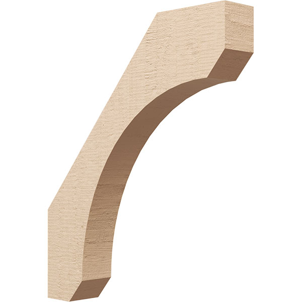 Ekena Millwork BRCUR04X24X28LECRCPR