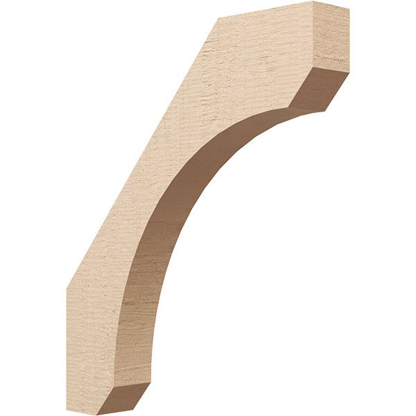 Ekena Millwork BRCUR04X26X30LECRCPR