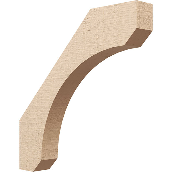 Ekena Millwork BRCUR04X28X28LECRCPR