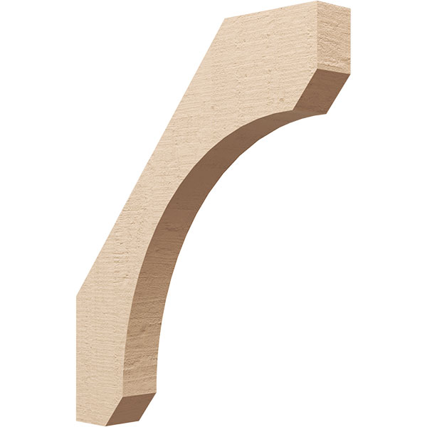 Ekena Millwork BRCUR04X28X34LECRCPR