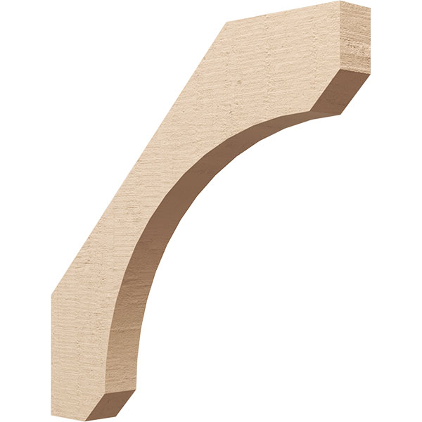 Ekena Millwork BRCUR04X36X36LECRCPR