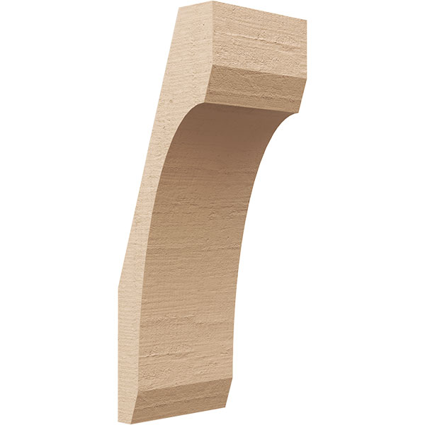 Ekena Millwork BRCUR06X06X18LECRCPR