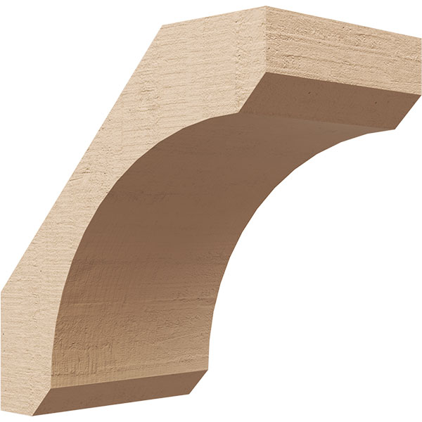 Ekena Millwork BRCUR06X10X10LECRCPR