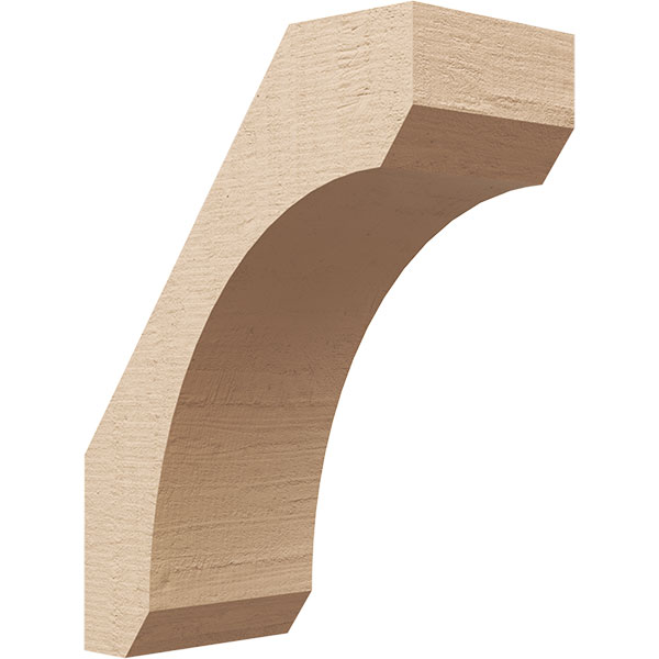 Ekena Millwork BRCUR06X12X16LECRCPR