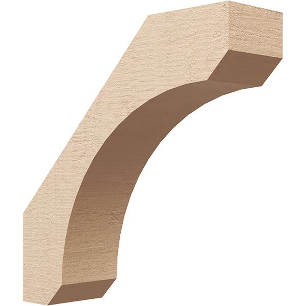 Ekena Millwork BRCUR06X22X22LECRCPR