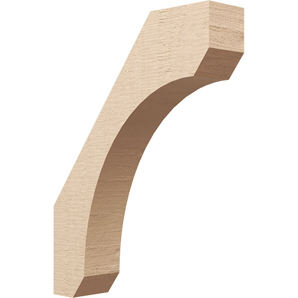 Ekena Millwork BRCUR06X26X34LECRCPR