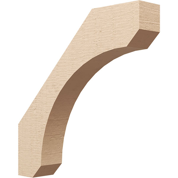 Ekena Millwork BRCUR06X34X34LECRCPR