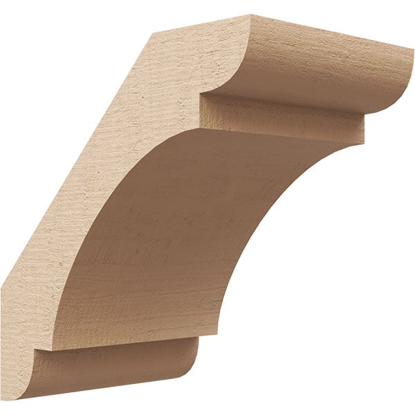 Ekena Millwork BRCUR04X06X06OLYRCPR