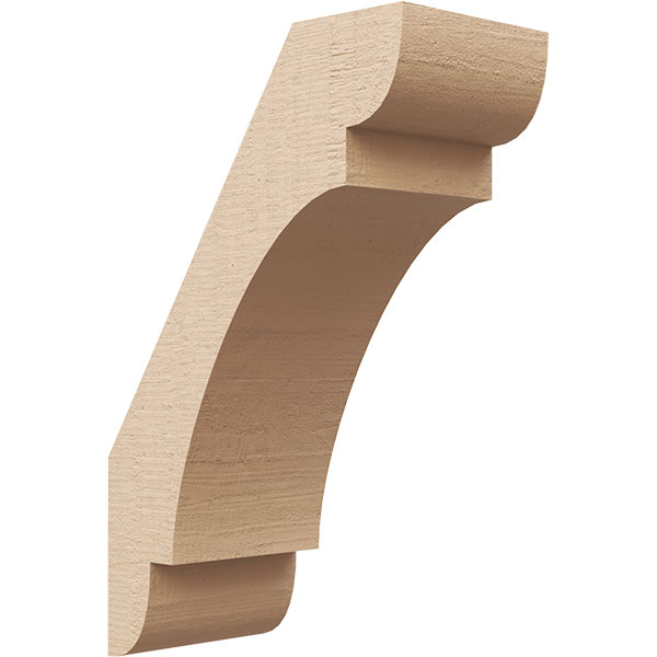 Ekena Millwork BRCUR04X08X12OLYRCPR