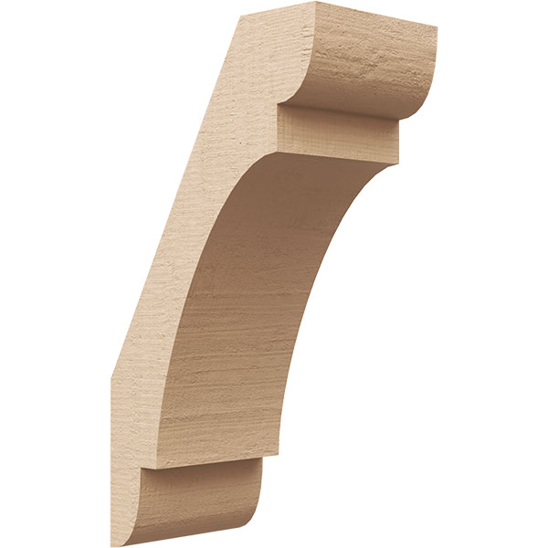 Ekena Millwork BRCUR06X10X18OLYRCPR