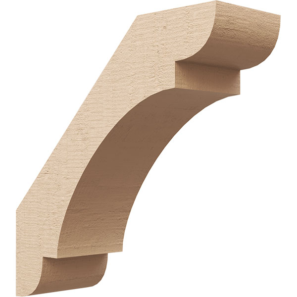 Ekena Millwork BRCUR06X18X18OLYRCPR