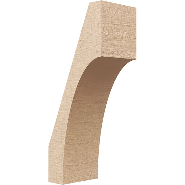 Ekena Millwork BRCUR04X06X14WTLRCPR