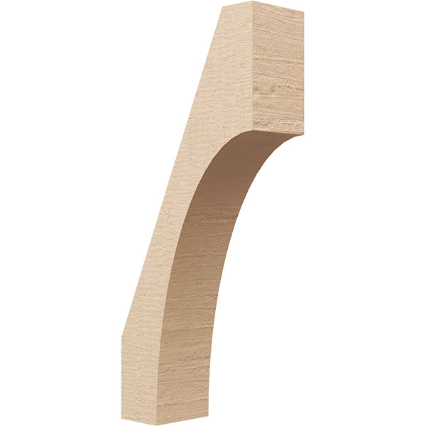 Ekena Millwork BRCUR04X10X22WTLRCPR