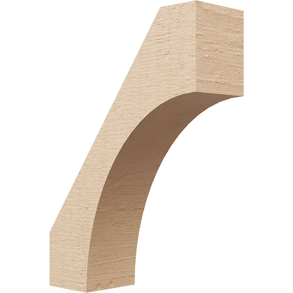 Ekena Millwork BRCUR04X12X16WTLRCPR