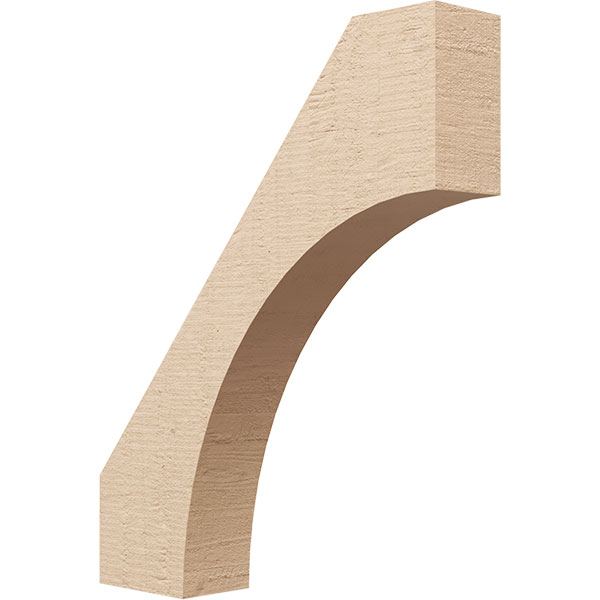 Ekena Millwork BRCUR04X20X24WTLRCPR