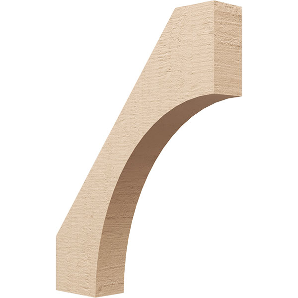 Ekena Millwork BRCUR04X22X28WTLRCPR