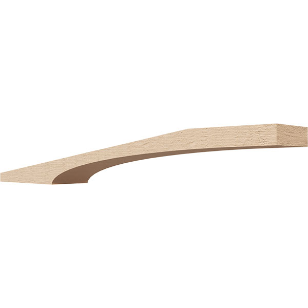Ekena Millwork BRCUR04X28X40WTLRCPR