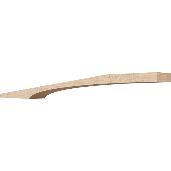 Ekena Millwork BRCUR04X36X40WTLRCPR