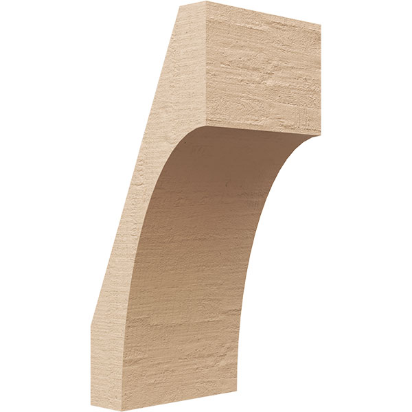 Ekena Millwork BRCUR06X06X14WTLRCPR
