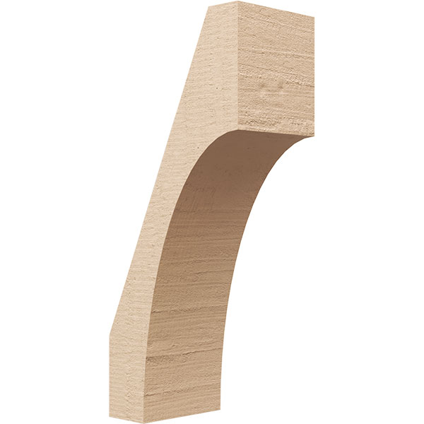 Ekena Millwork BRCUR06X10X22WTLRCPR