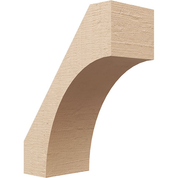 Ekena Millwork BRCUR06X12X16WTLRCPR