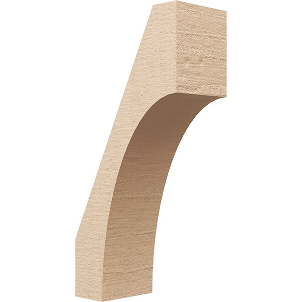 Ekena Millwork BRCUR06X12X24WTLRCPR