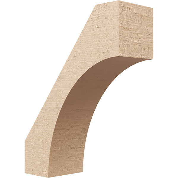 Ekena Millwork BRCUR06X16X20WTLRCPR