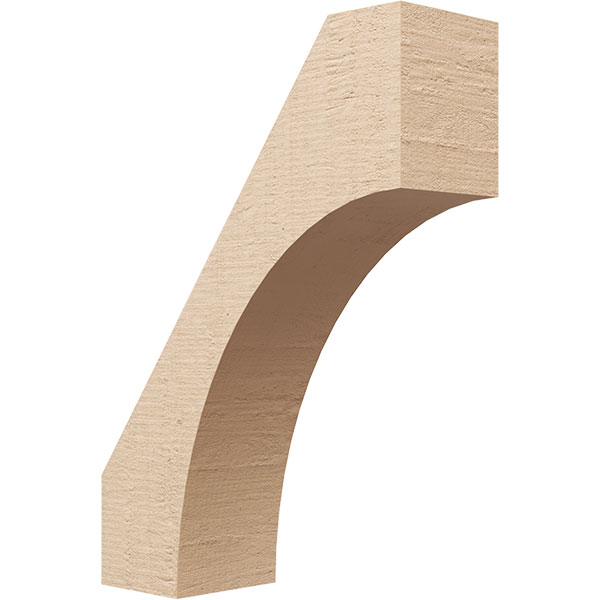 Ekena Millwork BRCUR06X18X24WTLRCPR