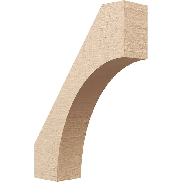 Ekena Millwork BRCUR06X22X30WTLRCPR