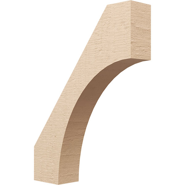 Ekena Millwork BRCUR06X28X36WTLRCPR