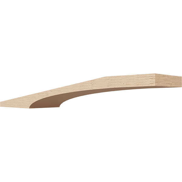 Ekena Millwork BRCUR06X28X40WTLRCPR