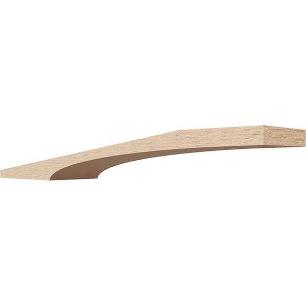 Ekena Millwork BRCUR06X30X38WTLRCPR
