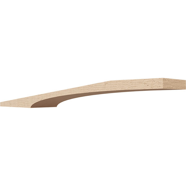 Ekena Millwork BRCUR06X34X40WTLRCPR