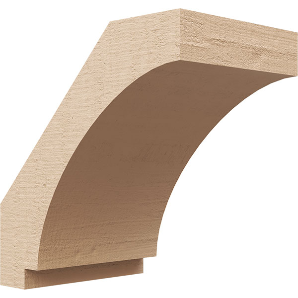 Ekena Millwork BRCUR04X06X06IMPRCPR