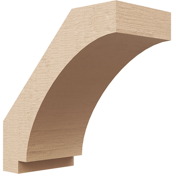Ekena Millwork BRCUR04X08X08IMPRCPR