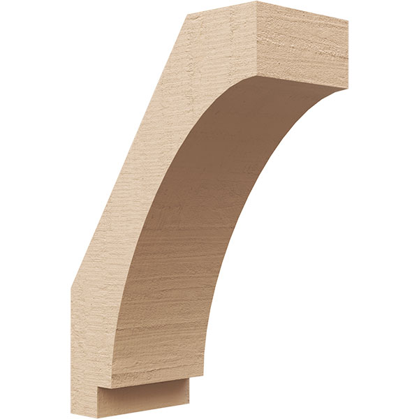 Ekena Millwork BRCUR04X08X12IMPRCPR