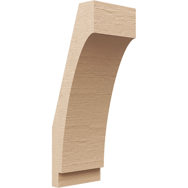 Ekena Millwork BRCUR06X06X18IMPRCPR