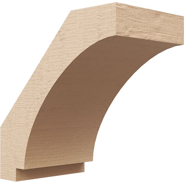 Ekena Millwork BRCUR06X10X10IMPRCPR