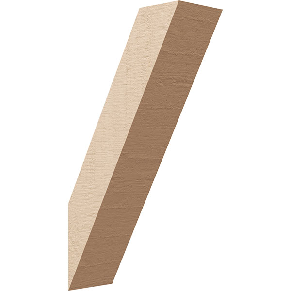 Ekena Millwork BRCUR04X10X18TRARCPR